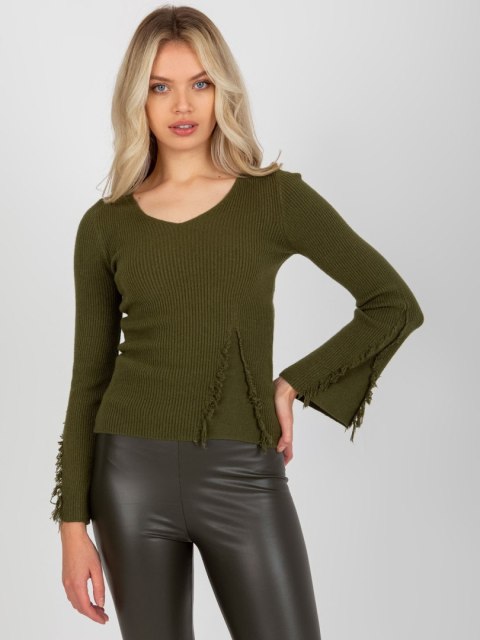 Sweter VI-SW-20260.91P khaki Sweter VI-SW-20260.91P khaki
