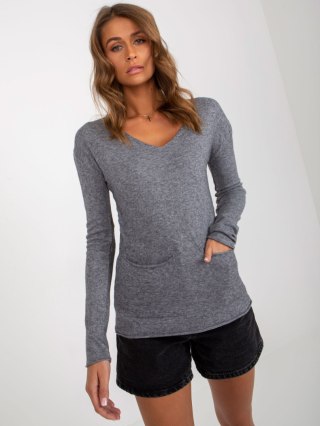 Sweter VI-SW-20282.32 ciemny szary