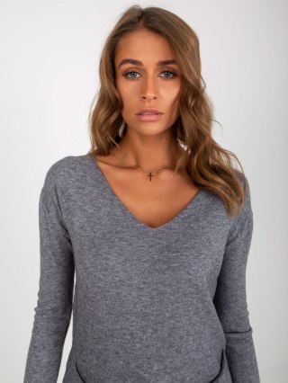 Sweter VI-SW-20282.32 ciemny szary