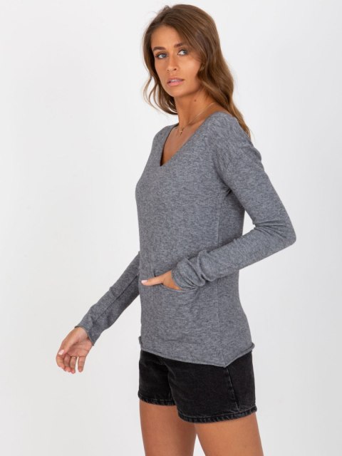 Sweter VI-SW-20282.32 ciemny szary