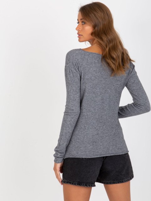 Sweter VI-SW-20282.32 ciemny szary