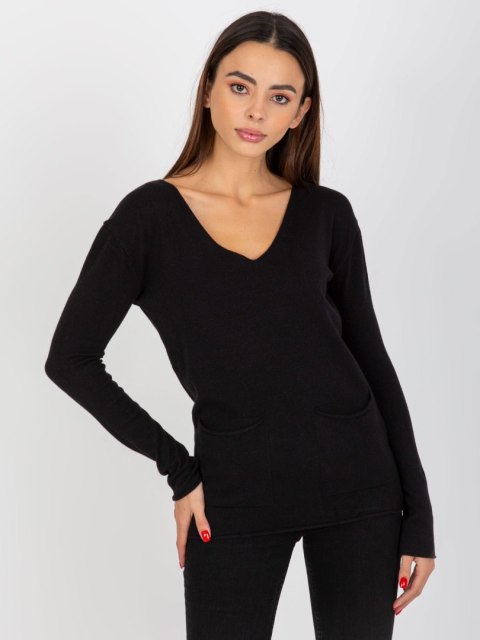 Sweter VI-SW-20282.32 czarny Sweter VI-SW-20282.32 czarny