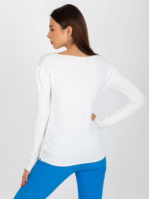 Sweter VI-SW-20282.32 ecru Sweter VI-SW-20282.32 ecru