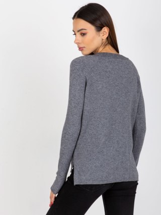 Sweter VI-SW-20295.30P ciemny szary