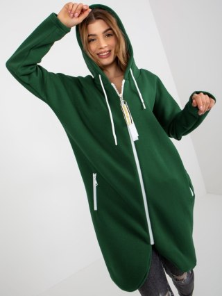 Bluza RV-BL-4742.20P ciemny zielony L/XL