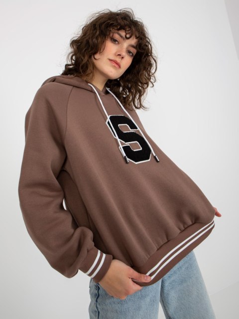 Bluza RV-BL-8372.04P brązowy Bluza RV-BL-8372.04P brązowy