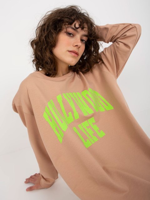 Bluza VI-BL-3102.01P beżowo-różowy Bluza VI-BL-3102.01P beżowo-różowy