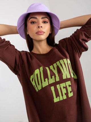Bluza VI-BL-3102.01P ciemny brązowy