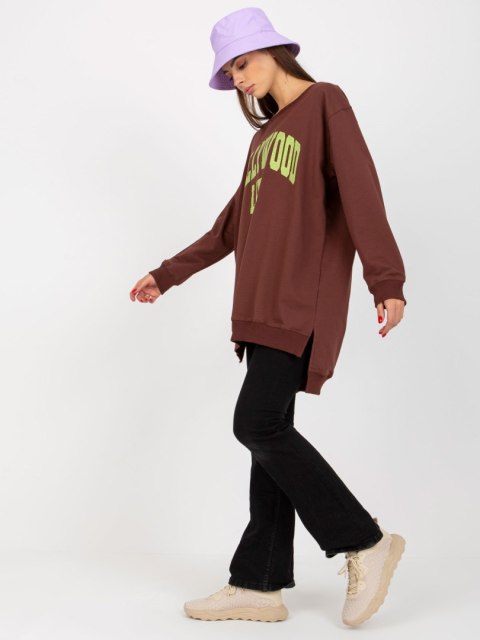 Bluza VI-BL-3102.01P ciemny brązowy