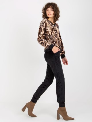 Komplet RP-KMPL-8190-4.18P czarno-beżowy S/M