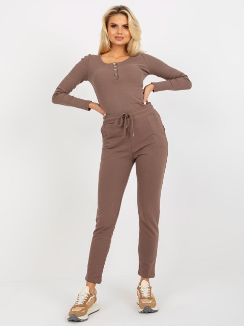 Spodnie dresowe RV-DR-8369.89P brązowy S/M Spodnie dresowe RV-DR-8369.89P brązowy S/M