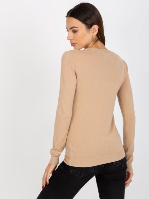 Sweter NM-SW-J52002.70 ciemny bezowy Sweter NM-SW-J52002.70 ciemny bezowy