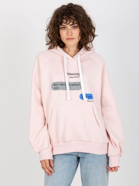 Bluza EM-BL-718.39P jasny różowy Bluza EM-BL-718.39P jasny różowy