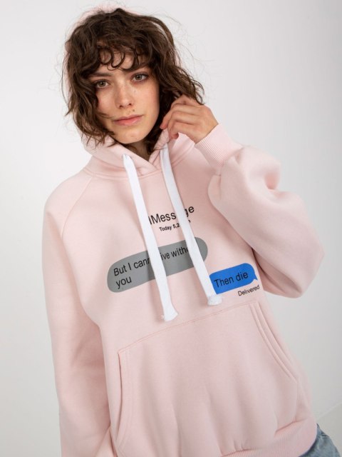 Bluza EM-BL-718.39P jasny różowy Bluza EM-BL-718.39P jasny różowy