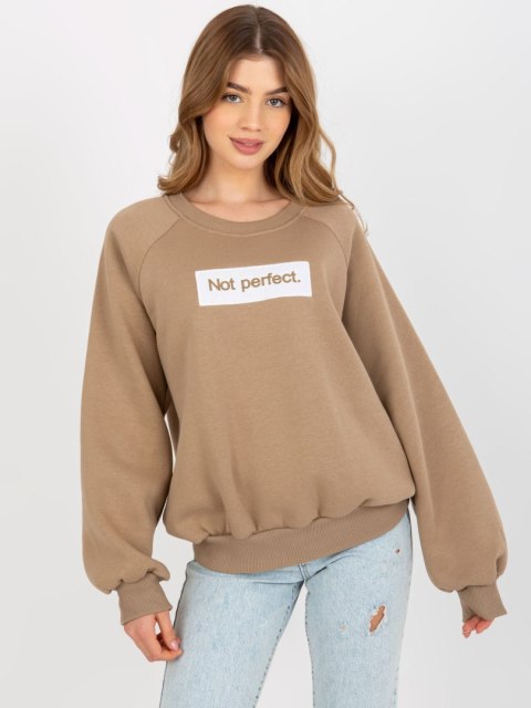 Bluza EM-BL-N652.46 ciemny bezowy S/M