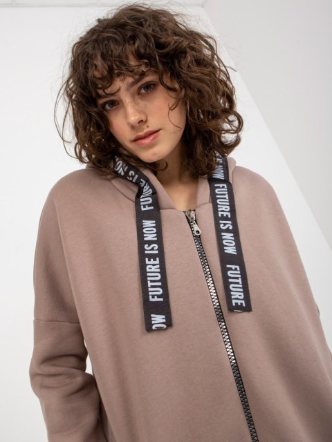 Bluza RV-BL-6683.00P ciemny bezowy S/M Bluza RV-BL-6683.00P ciemny bezowy S/M