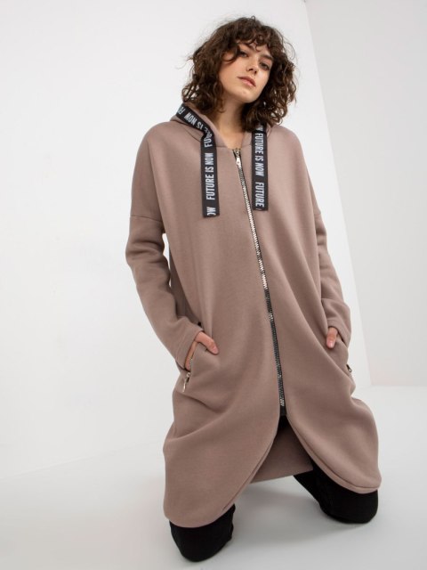 Bluza RV-BL-6683.00P ciemny bezowy S/M Bluza RV-BL-6683.00P ciemny bezowy S/M