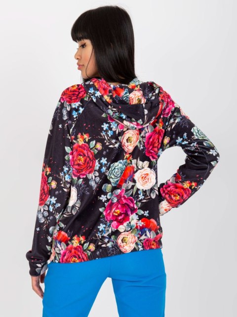 Bluza RV-BL-8143.83P czarno-czerwony S/M Bluza RV-BL-8143.83P czarno-czerwony S/M