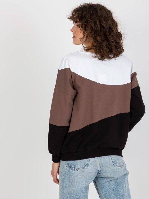 Bluza RV-BL-8430.61P biało-czarny Bluza RV-BL-8430.61P biało-czarny