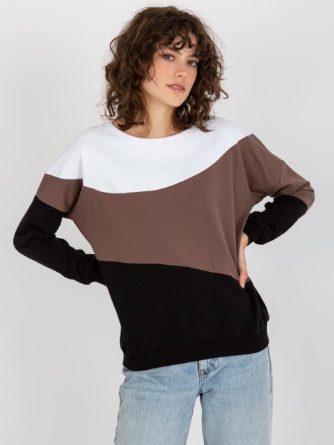 Bluza RV-BL-8430.61P biało-czarny Bluza RV-BL-8430.61P biało-czarny