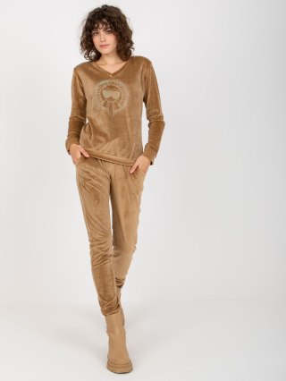 Komplet RV-KMPL-8442.23P camelowy S/M