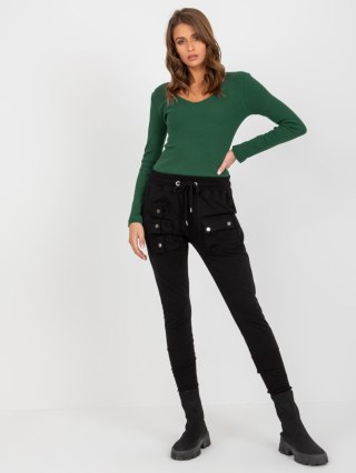 Spodnie dresowe EM-DR-ES-21-593.43P czarny S