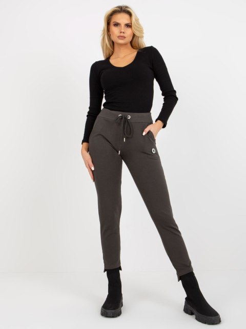 Spodnie dresowe RV-DR-8370.00 khaki S/M Spodnie dresowe RV-DR-8370.00 khaki S/M