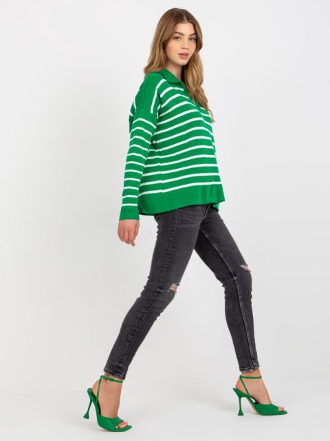 Sweter TO-SW-1711-3.15 zielony Sweter TO-SW-1711-3.15 zielony