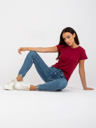 T-shirt B-013.25P bordowy XS