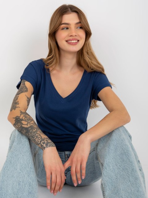 T-shirt VI-TS-035.01P granatowy S T-shirt VI-TS-035.01P granatowy S