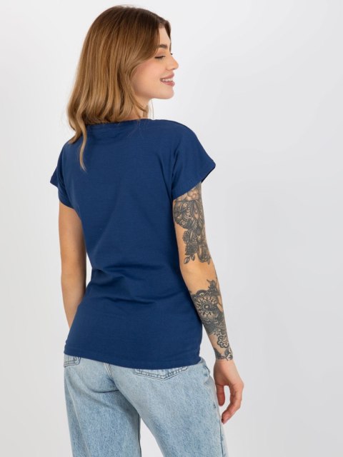 T-shirt VI-TS-035.01P granatowy S T-shirt VI-TS-035.01P granatowy S