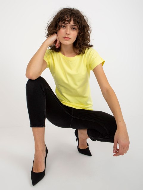 T-shirt VI-TS-5133.15 jasny żółty M