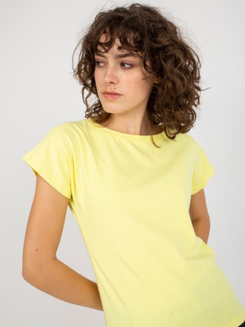 T-shirt VI-TS-5133.15 jasny żółty M