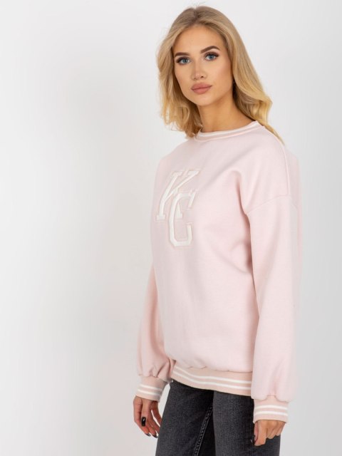 Bluza EM-BL-617-KC.86P jasny różowy Bluza EM-BL-617-KC.86P jasny różowy