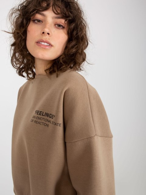 Bluza EM-BL-ES-21-521.09X ciemny bezowy Bluza EM-BL-ES-21-521.09X ciemny bezowy