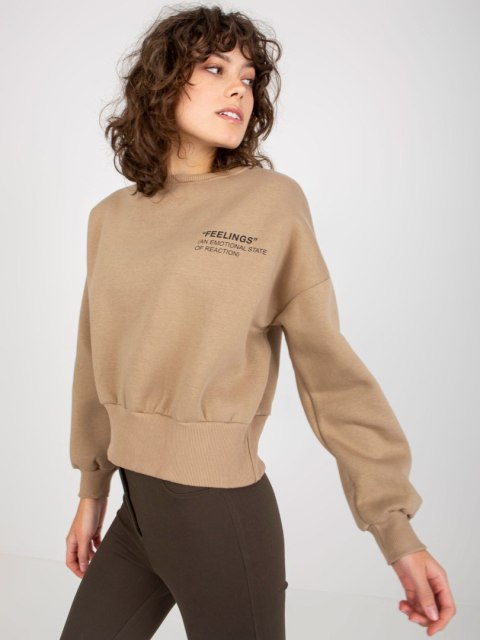 Bluza EM-BL-ES-21-521.09X ciemny bezowy Bluza EM-BL-ES-21-521.09X ciemny bezowy