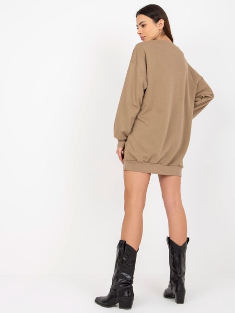 Bluza EM-BL-U719.82P ciemny bezowy Bluza EM-BL-U719.82P ciemny bezowy