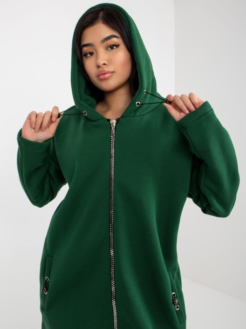 Bluza RV-BL-4858-1.99P ciemny zielony S/M Bluza RV-BL-4858-1.99P ciemny zielony S/M