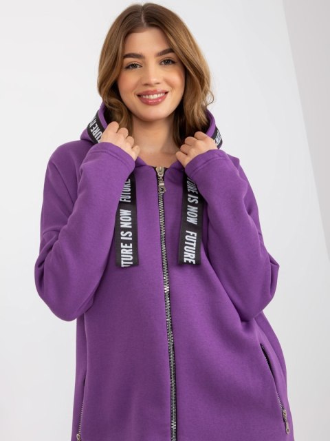 Bluza RV-BL-6683.00P ciemny fioletowy S/M Bluza RV-BL-6683.00P ciemny fioletowy S/M