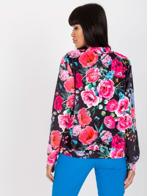 Bluza RV-BL-8116.86P czarno-różowy L/XL Bluza RV-BL-8116.86P czarno-różowy L/XL
