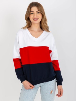 Bluza RV-BL-8328.86P biało-granatowy S/M