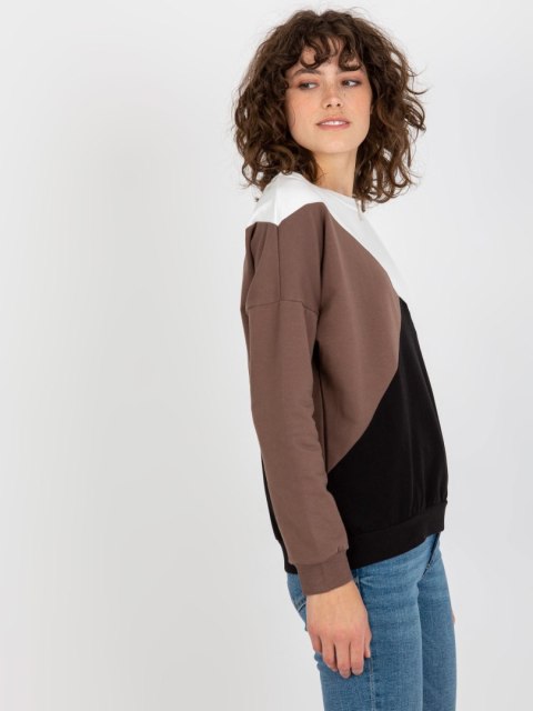 Bluza RV-BL-8463.41P biało-czarny Bluza RV-BL-8463.41P biało-czarny