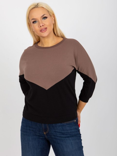 Bluzka RV-BZ-8462.40P brązowy Bluzka RV-BZ-8462.40P brązowy