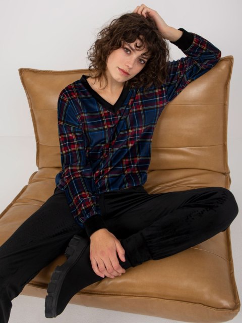 Komplet RP-KMPL-8190-6.23X czarno-niebieski L/XL
