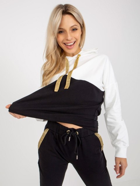 Komplet RV-KMPL-8419.96P biało-czarny S/M Komplet RV-KMPL-8419.96P biało-czarny S/M