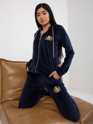 Komplet RV-KMPL-8443.98P granatowy L/XL