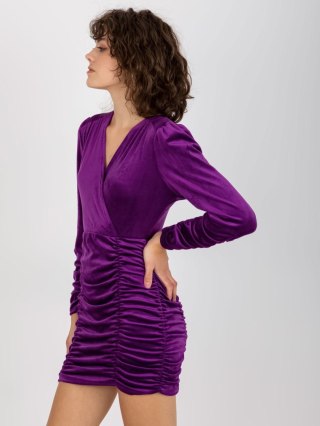 Sukienka RP-SK-8199.56 fioletowy L/XL