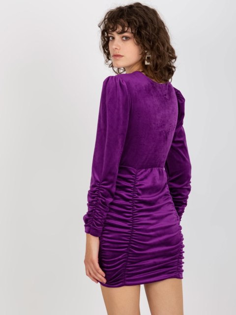 Sukienka RP-SK-8199.56 fioletowy L/XL Sukienka RP-SK-8199.56 fioletowy L/XL