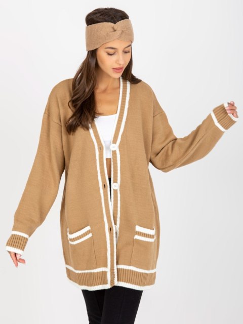 Sweter LC-SW-0333.06X ciemny bezowy Sweter LC-SW-0333.06X ciemny bezowy