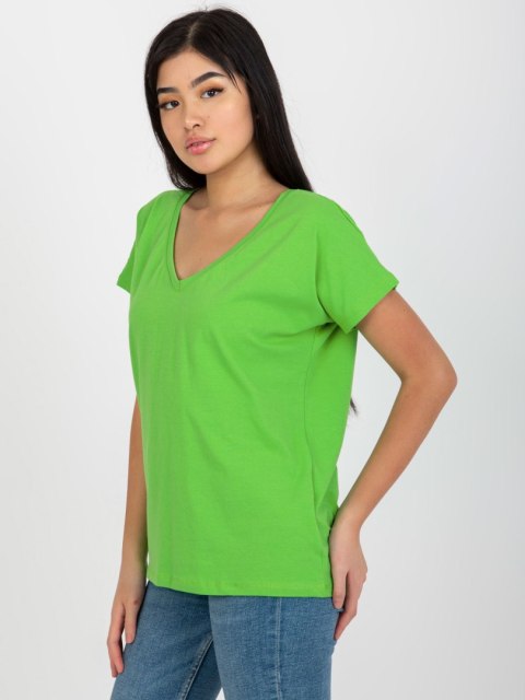 T-shirt RV-TS-4832.62P jasny zielony S T-shirt RV-TS-4832.62P jasny zielony S